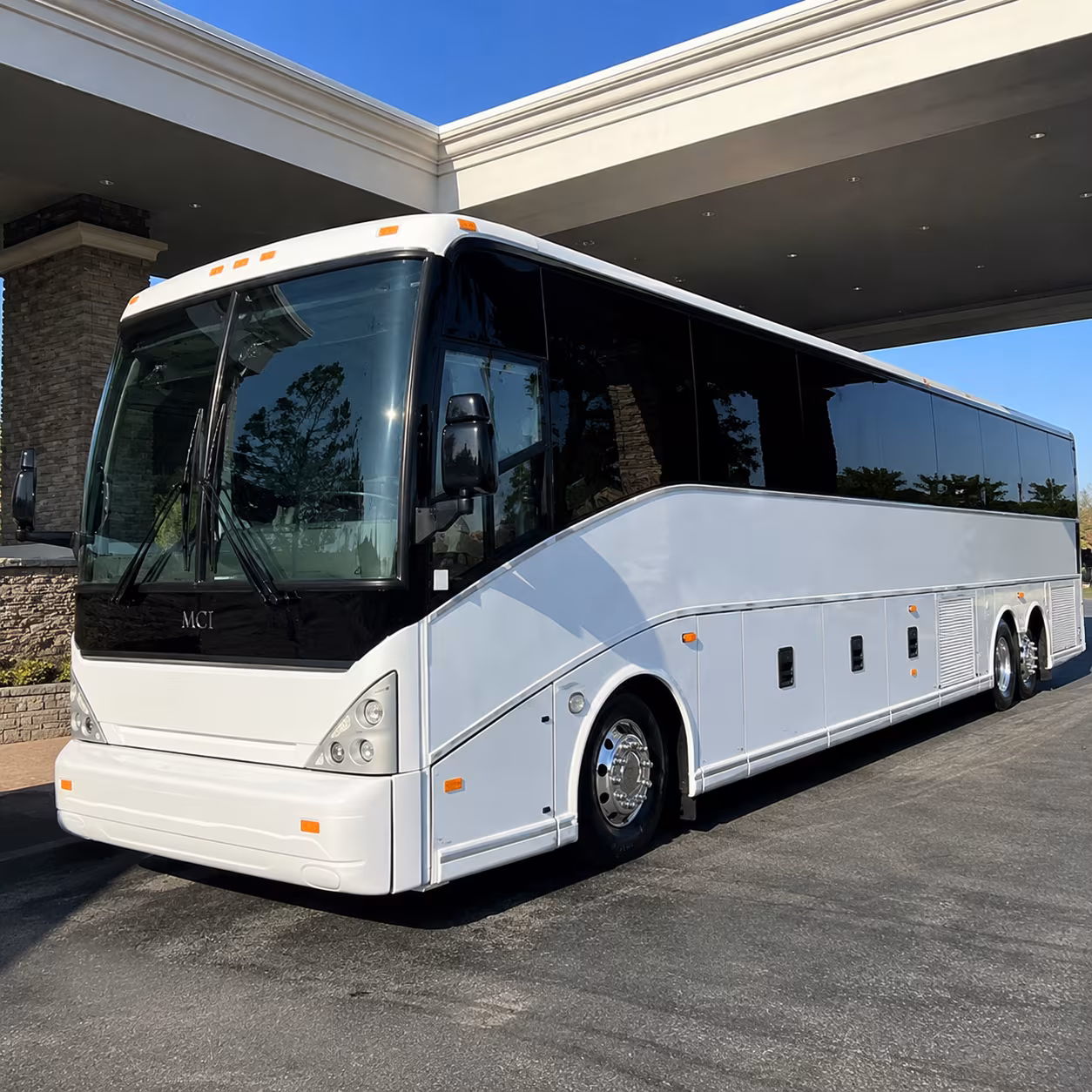 bus rental options for mansfield trips
