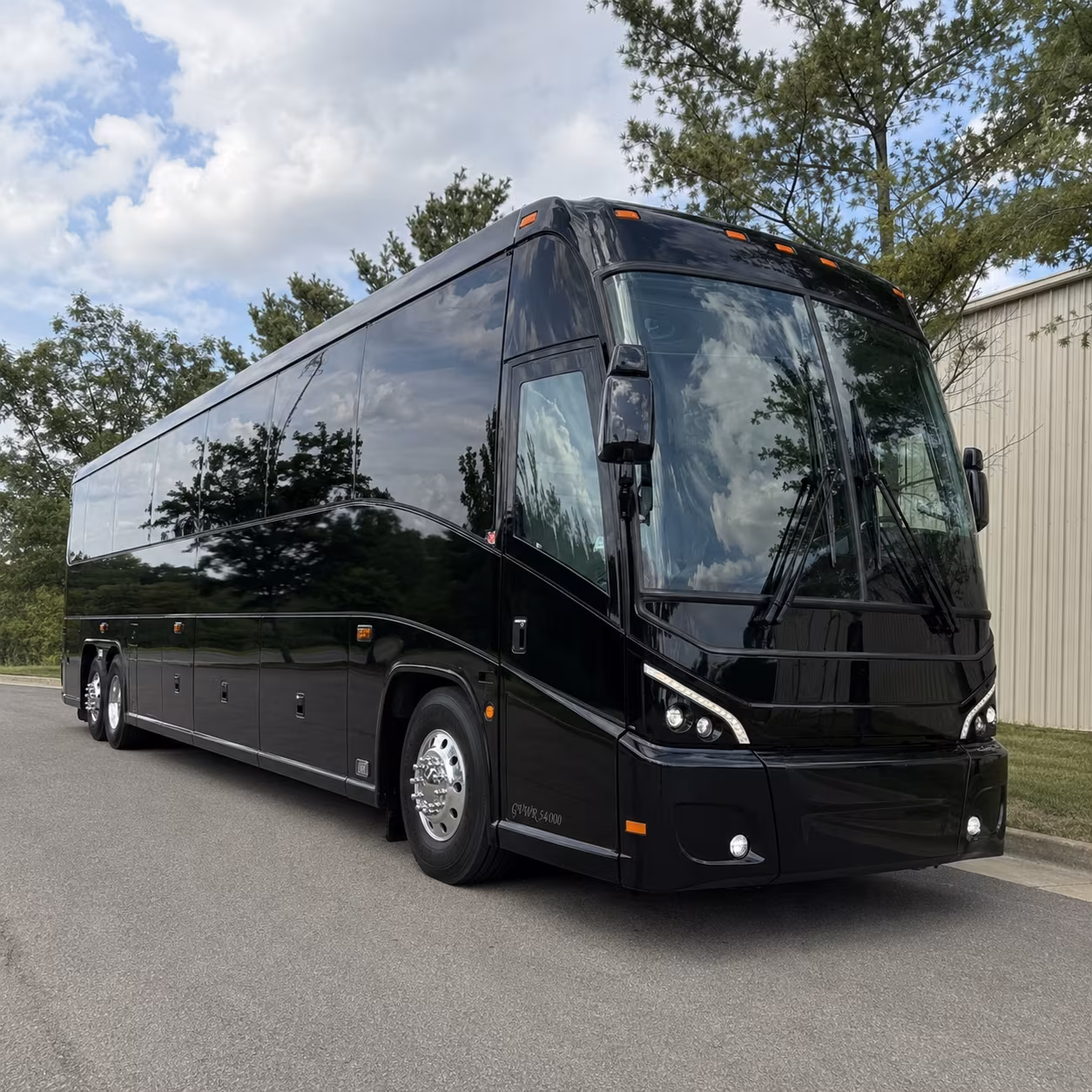 mansfield bus rental service area