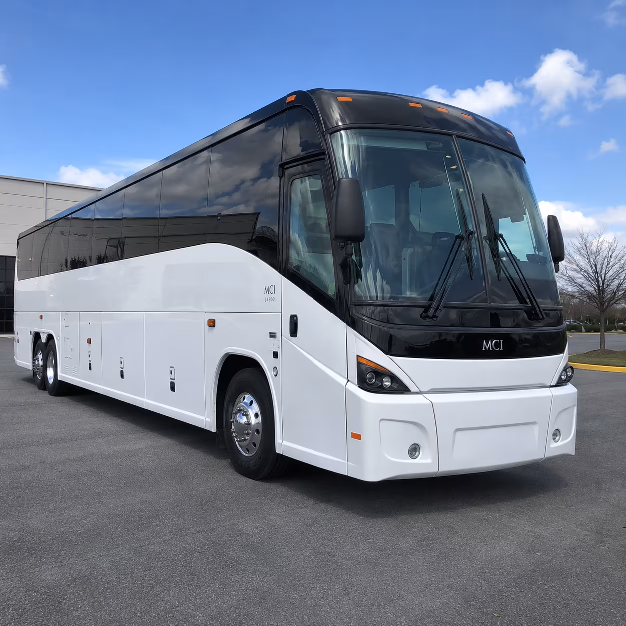 mansfield charter bus rental