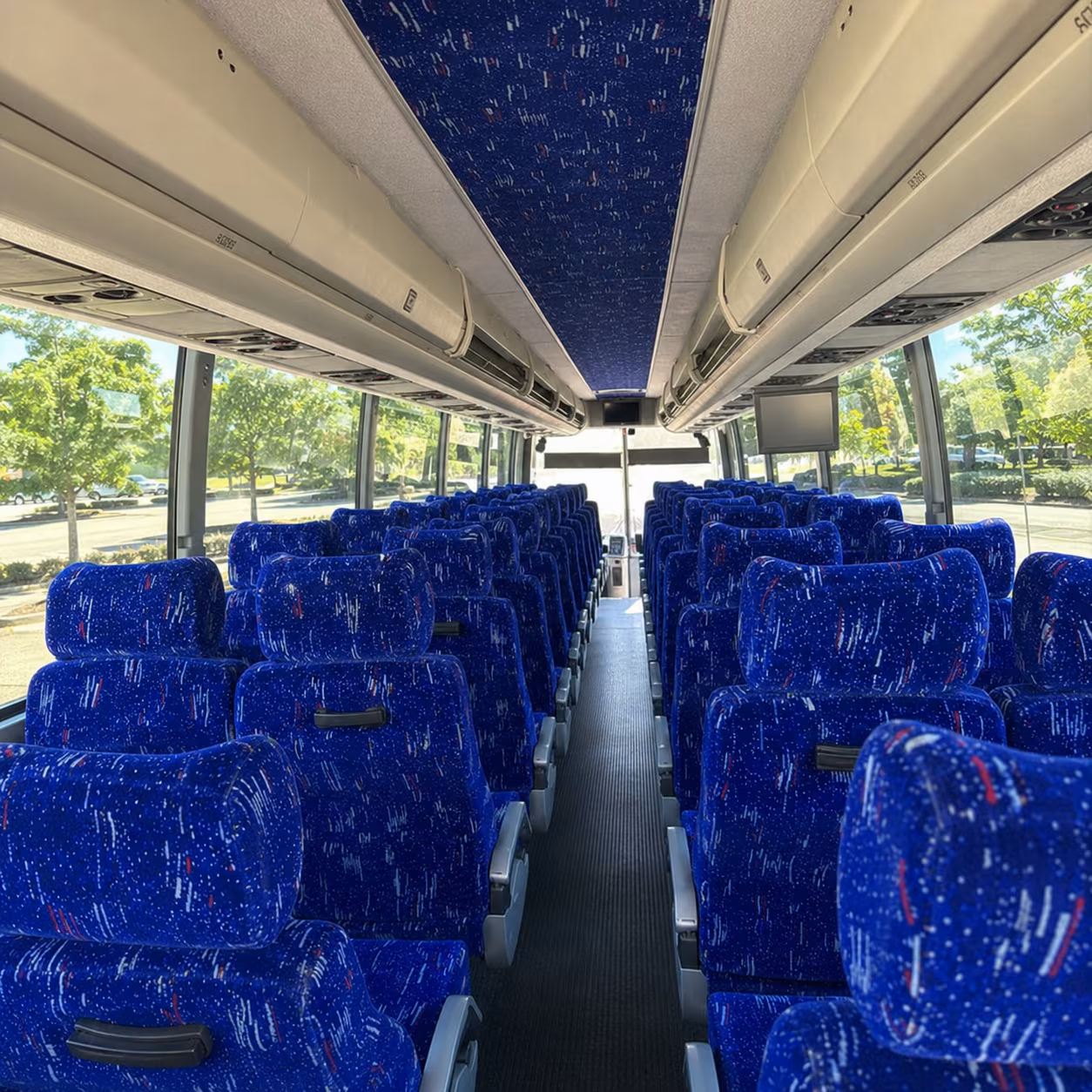 mansfield charter bus rentals