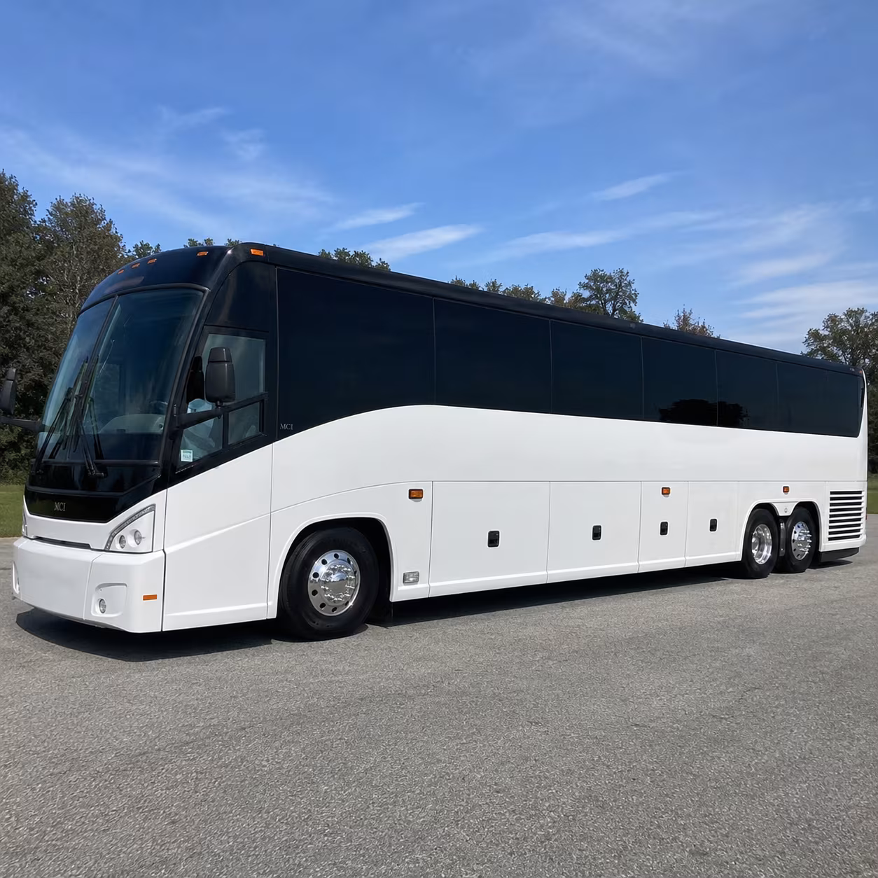 mansfield charter bus