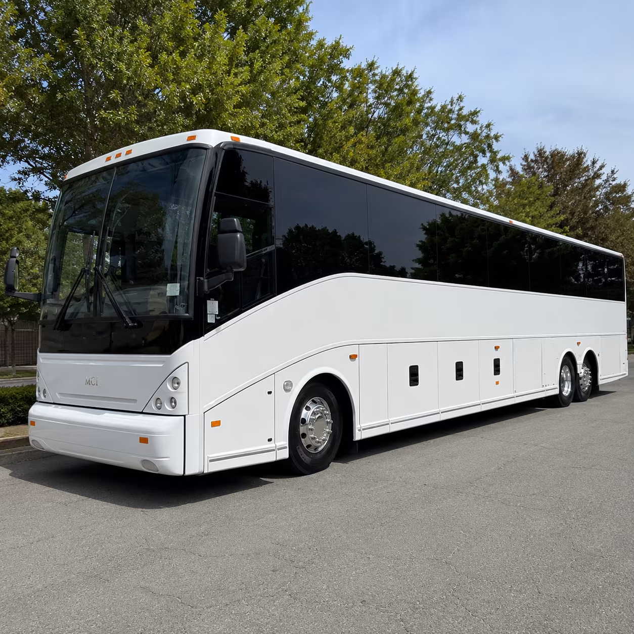 mansfield charter buses