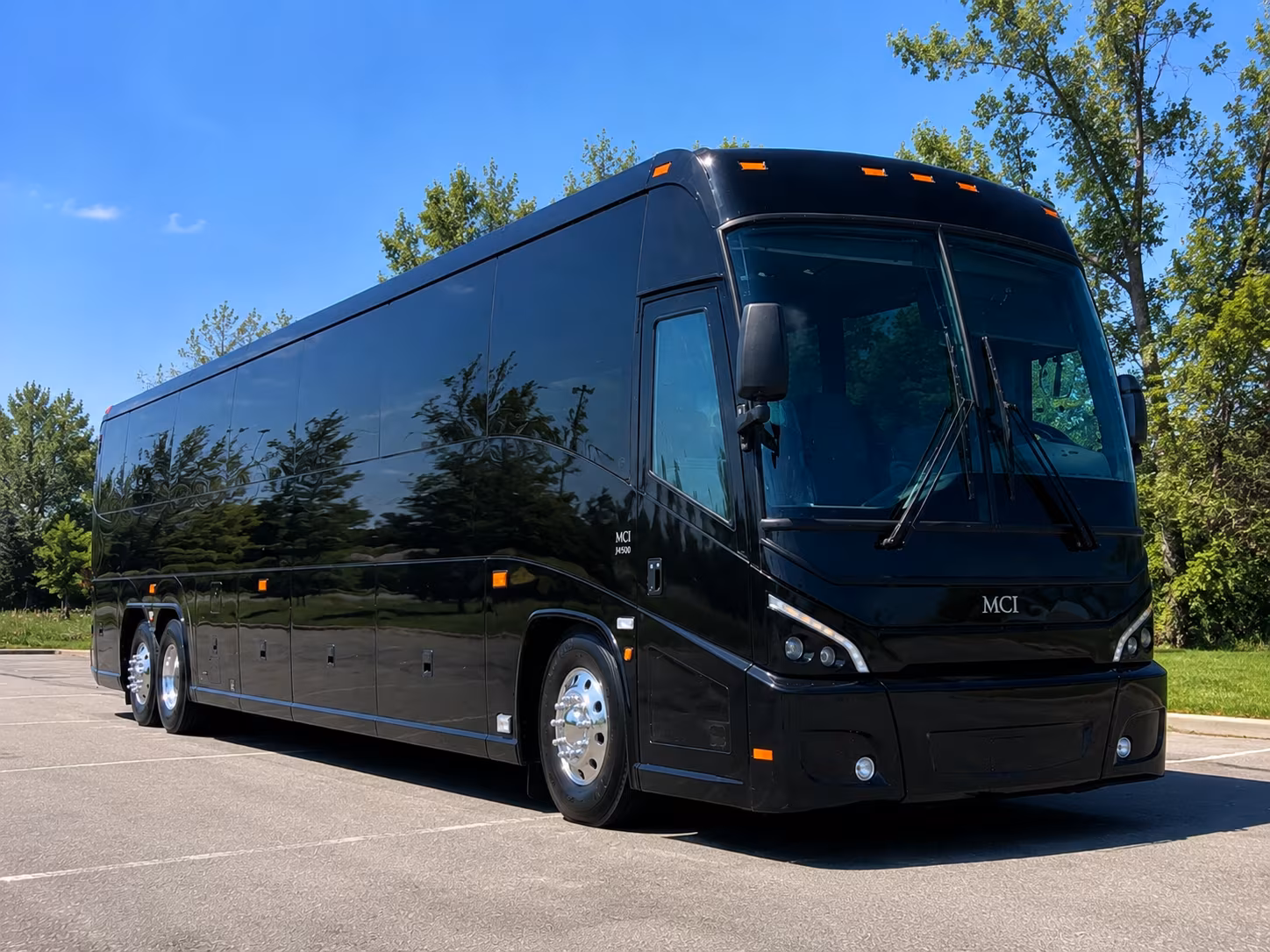 mansfield long distance bus rentals for corporate and conference travel