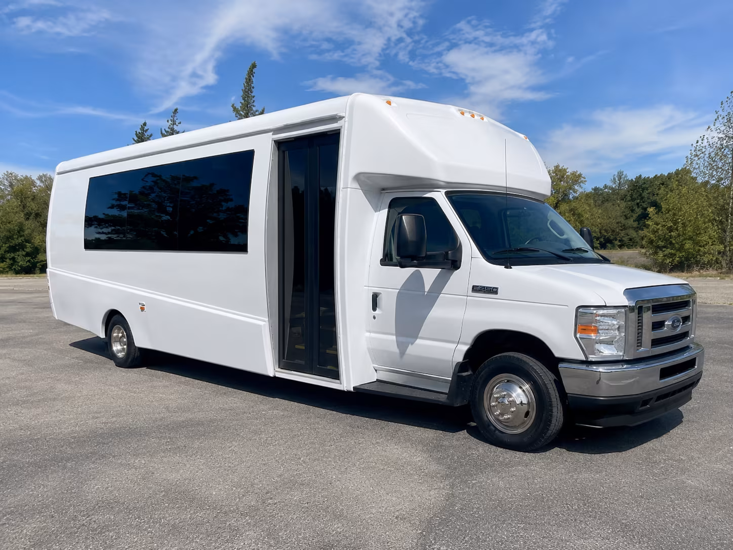 mansfield party bus booking step 1