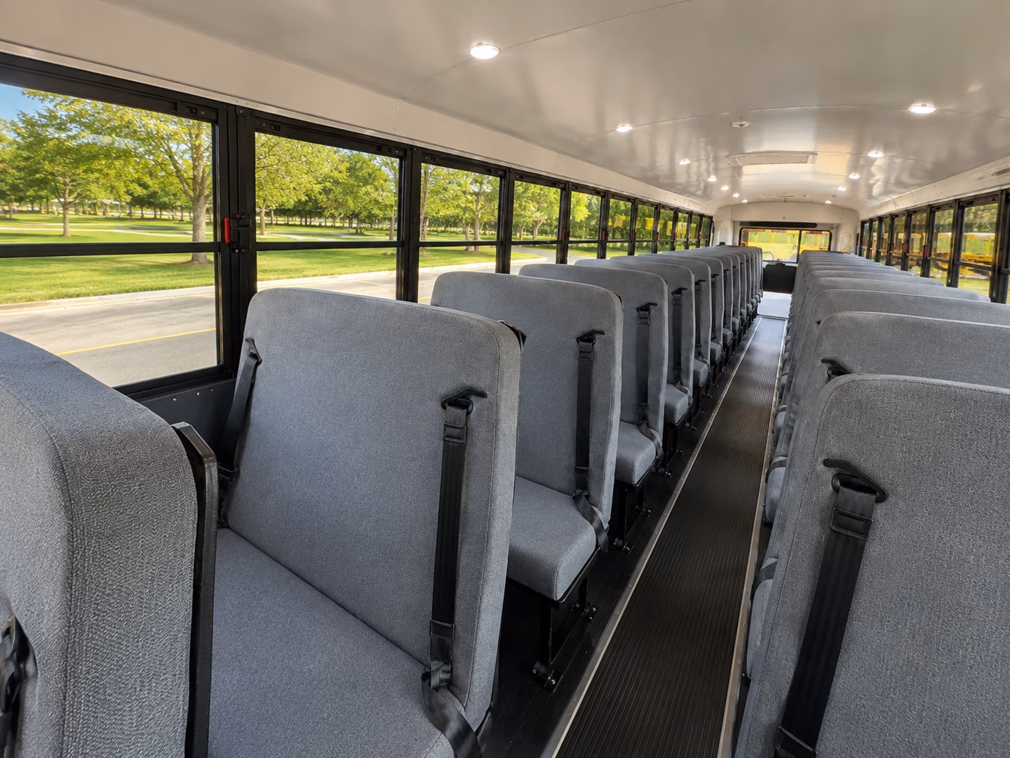 mansfield school bus interior