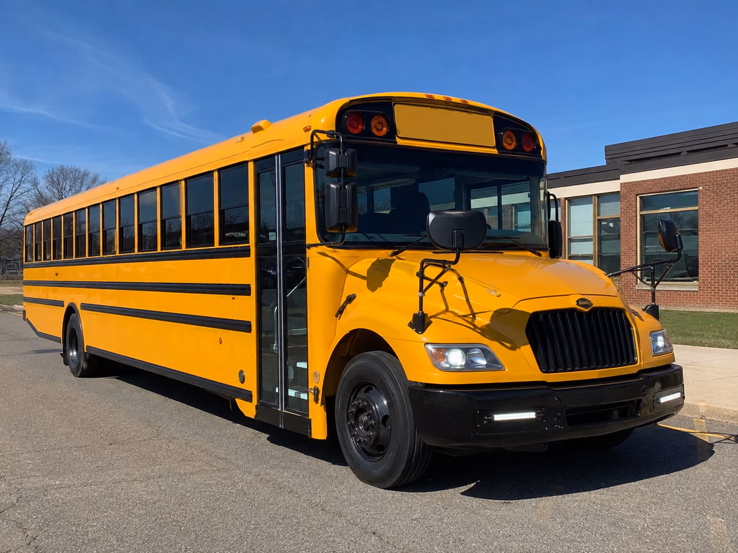 mansfield school bus