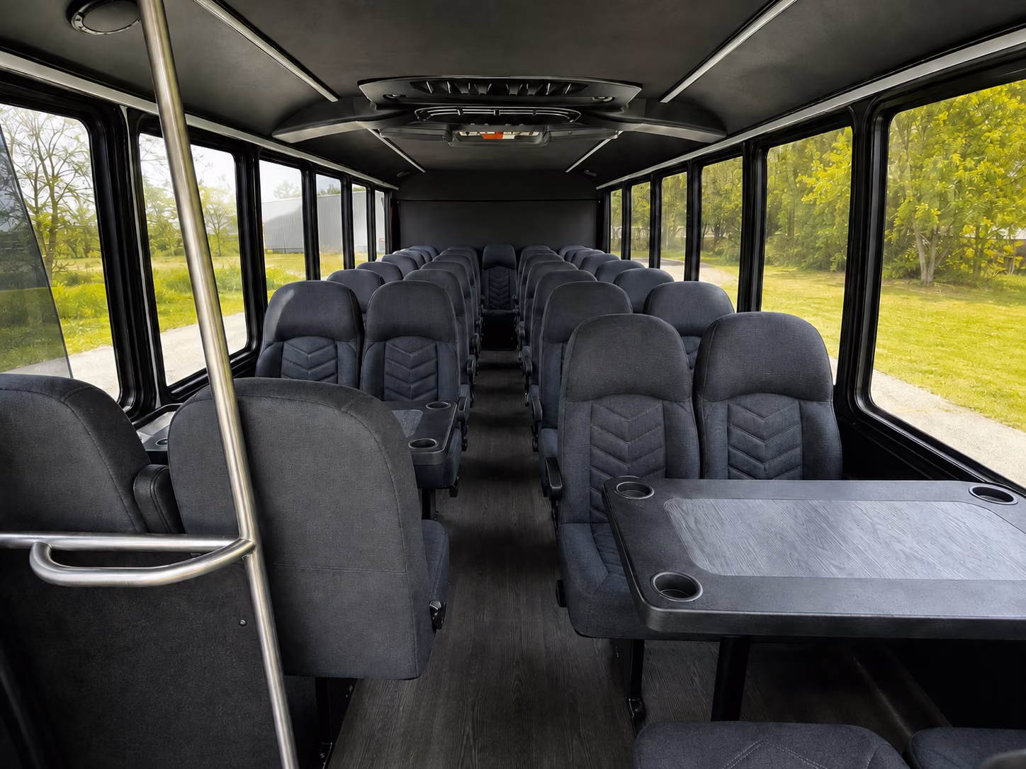sprinter vans and minibuses for intimate mansfield weddings